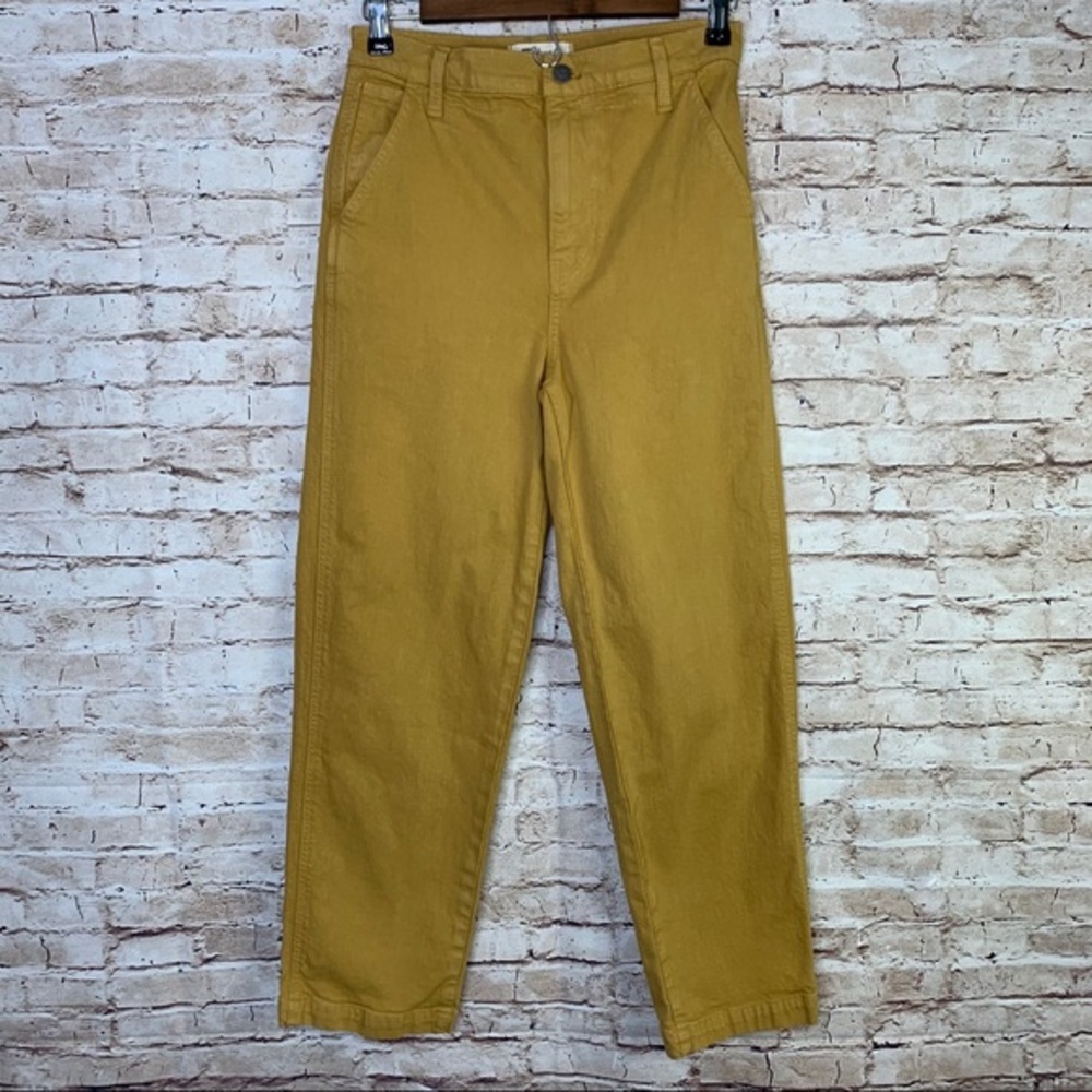 Madewell classic straight crop